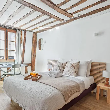 Daire 1Br Steps From The Louvre & Palais Royal & Opera Flat Paris