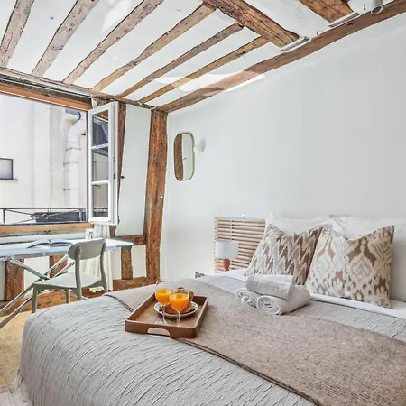 1Br Steps From The Louvre & Palais Royal & Opera Flat *