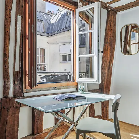 1Br Steps From The Louvre & Palais Royal & Opera Flat Париж