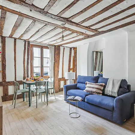 Апартаменты 1Br Steps From The Louvre & Palais Royal & Opera Flat *