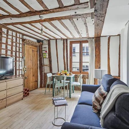 Daire 1Br Steps From The Louvre & Palais Royal & Opera Flat Paris